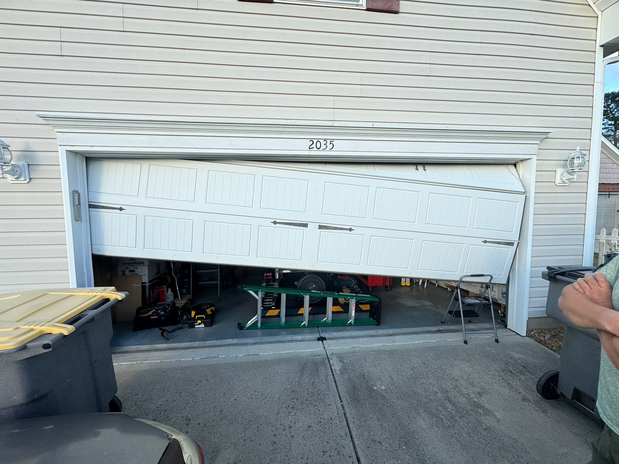 Garage door job photo 3