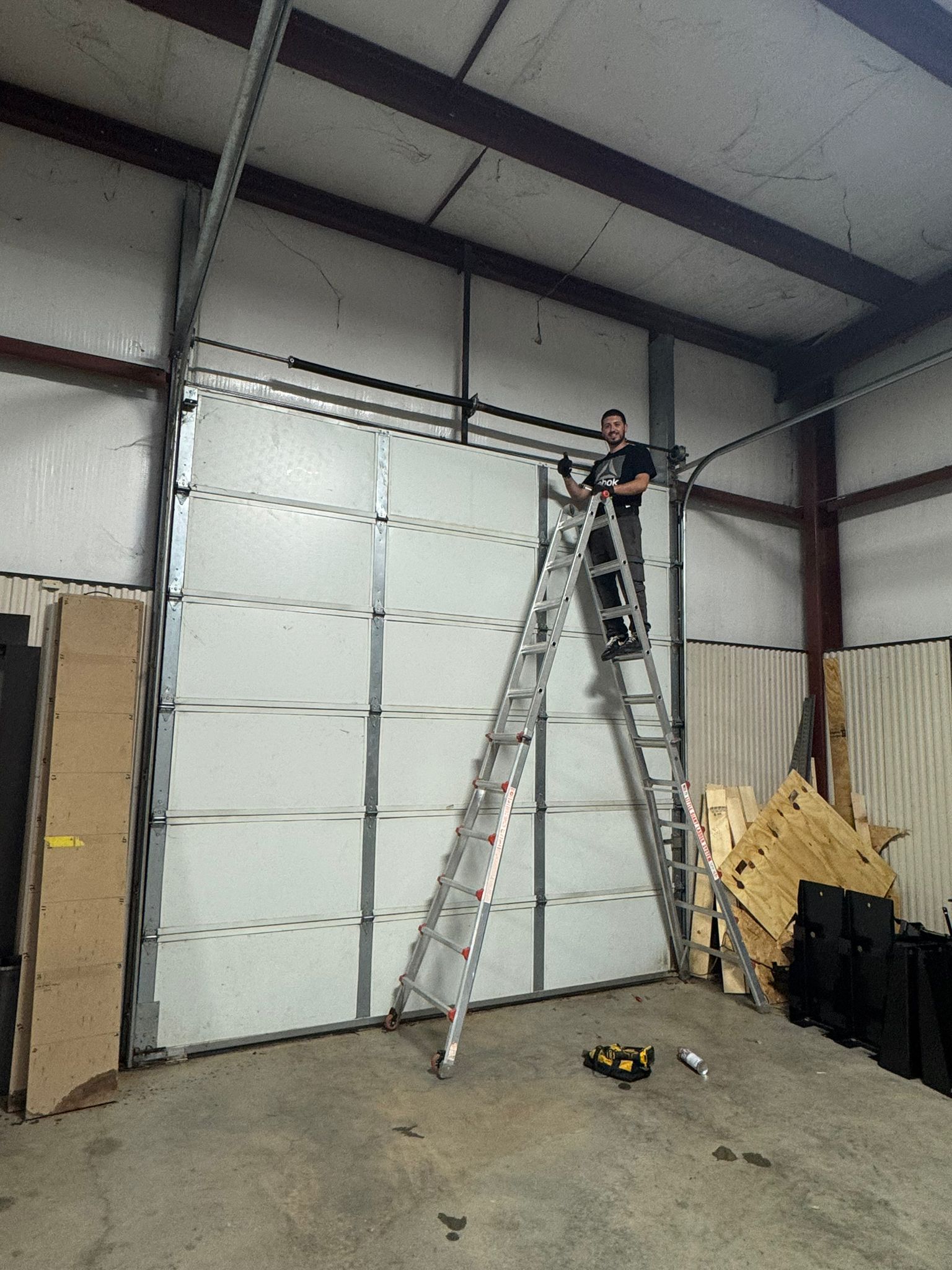 Garage door job photo 8